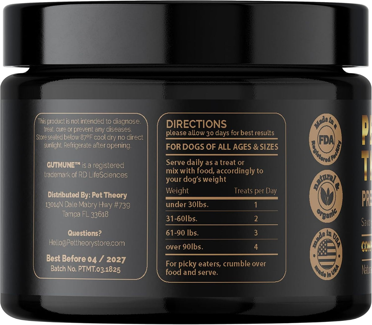 Probióticos para Perros - Combinación Pre, Pro y Postbióticos - Masticables Blandos para Salud Digestiva e Inmunidad - 100 – Image 8
