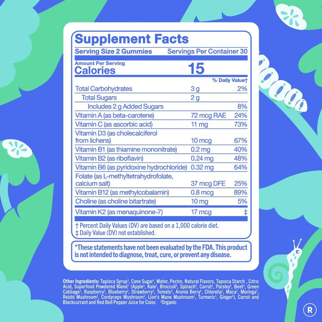 Multivitamínico en Gominolas para Niños de 2 a 3 Años - FIRST DAY