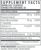 Biote Methyl Factors+ - Cápsulas para Circulación y Estado de Ánimo (90 cápsulas)
