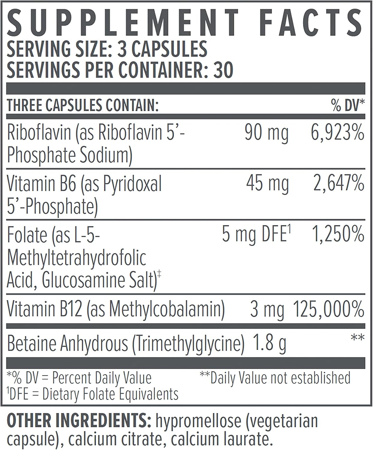 Biote Methyl Factors+ - Cápsulas para Circulación y Estado de Ánimo (90 cápsulas)