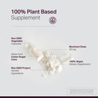 Anew Vita Policosanol 40 mg - 120 Cápsulas Vegetales - Complemento Alimenticio de Policosanol de Caña de Azúcar Cubana - No GMO, Sin Gluten