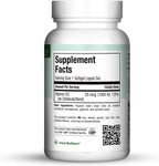 Maxi Health Vitamina D3 1000 UI - 180 Cápsulas Blandas