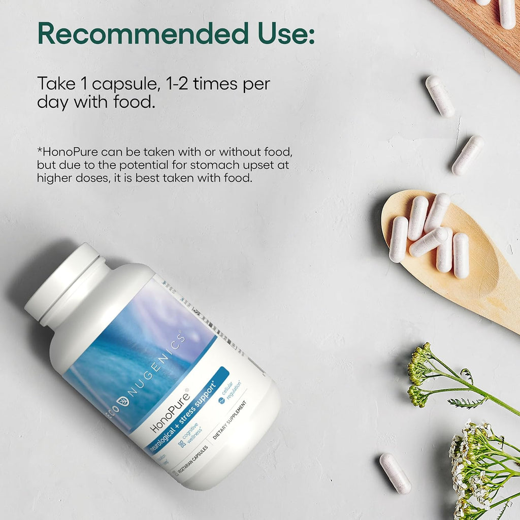 EcoNugenics HonoPure – 120 Cápsulas – 98% Honokiol Puro