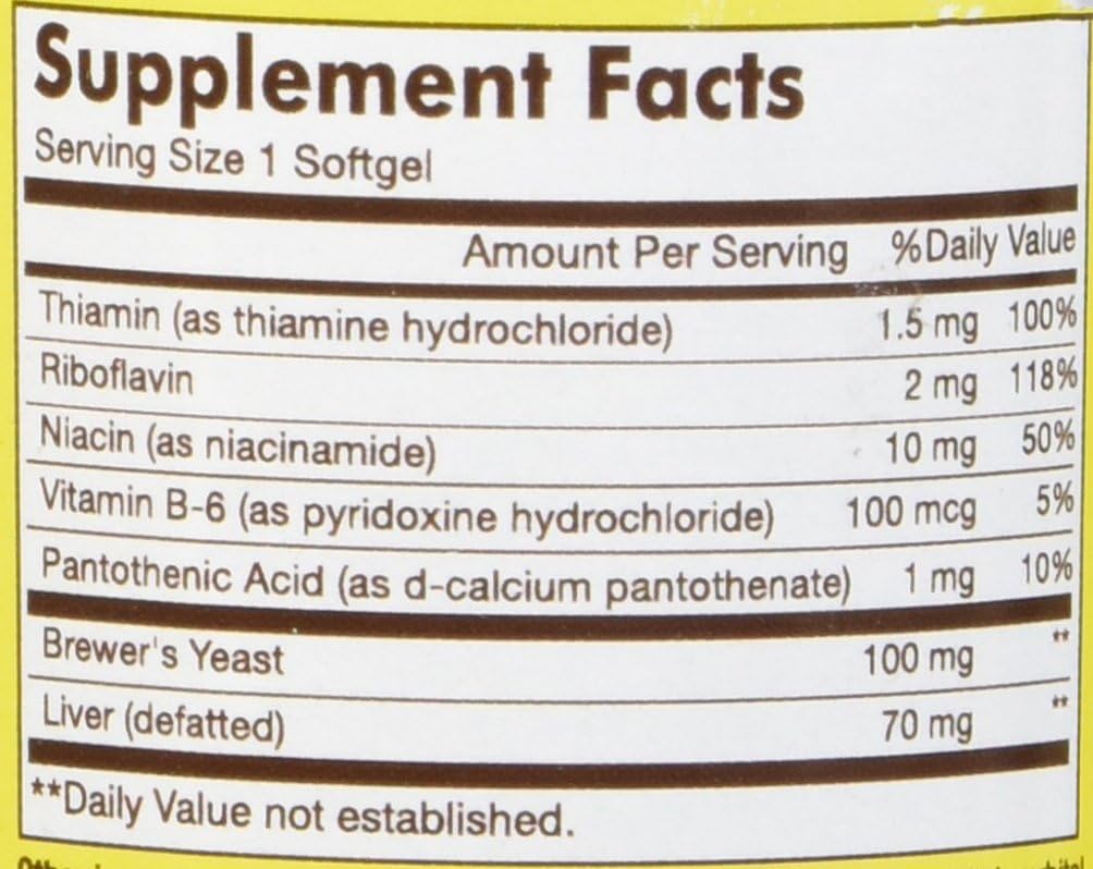 Mason Vitamins B-Complex Multivitamin, 100 Softgels