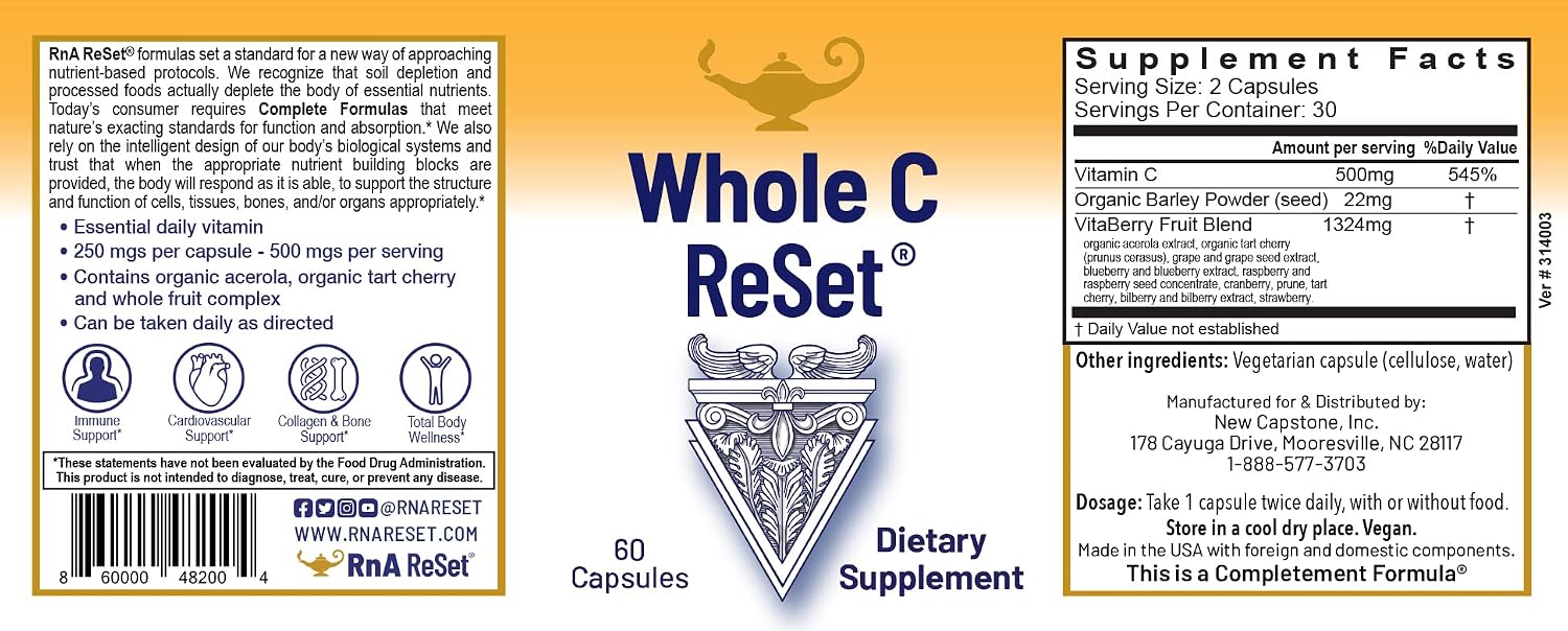 RnA ReSet Total Body Wellness Bundle – 5 Fórmulas para el Bienestar Total