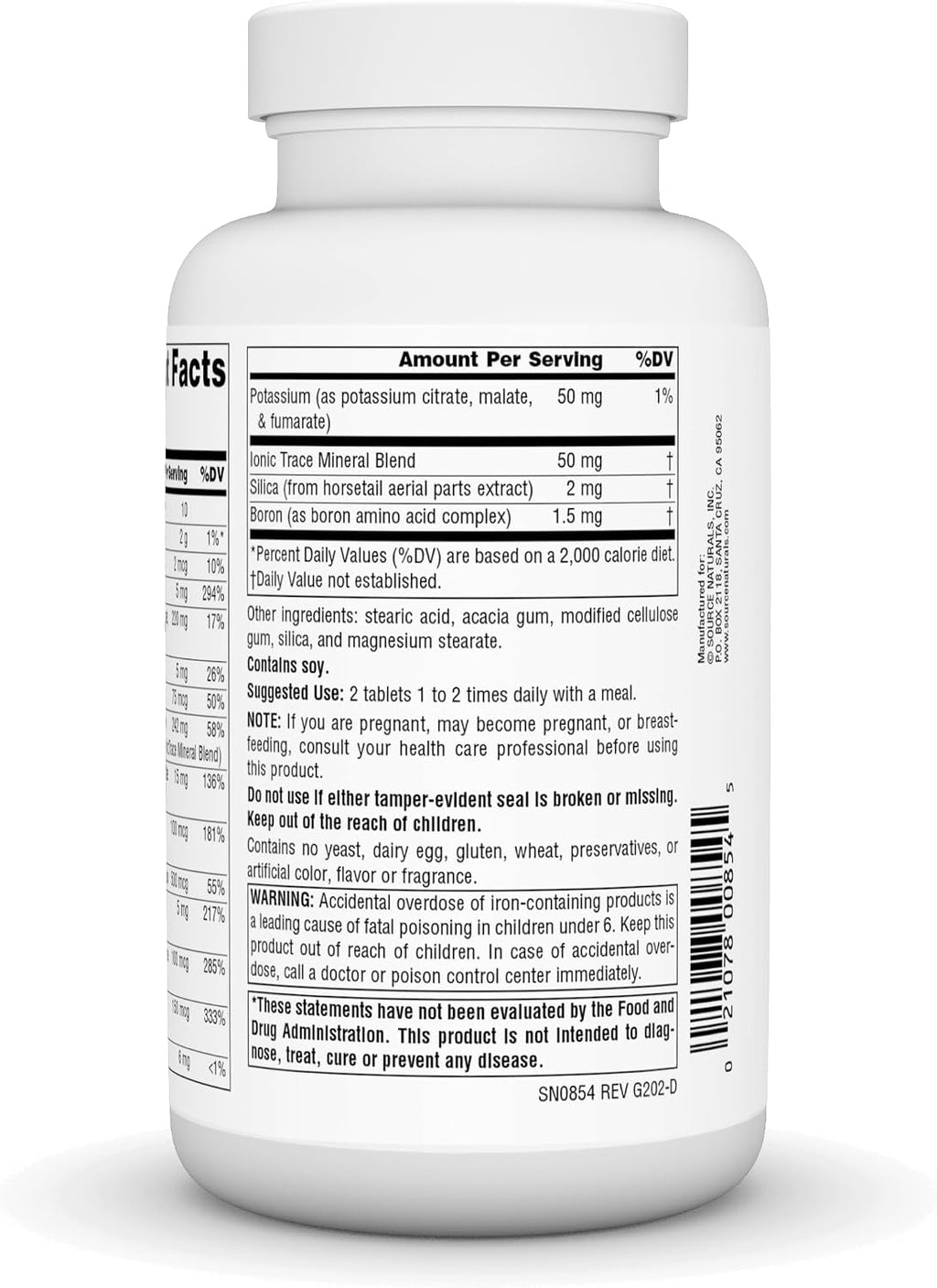 Life Minerals, Complejo Mineral Krebs Cycle - 120 Comprimidos