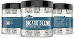 Earthborn Elements Bicarb Blend 200 Cápsulas, Puro y Sin Diluir, Sin Aditivos