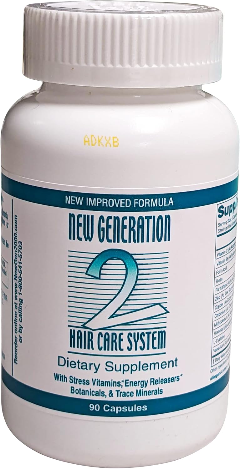 New Generation – Hair Loss and Thinning Hair Control – 90 Capsules