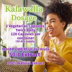 Kalawalla Organic Hope Polypodium Leucotomos 50:1 - 120 Cápsulas Veganas