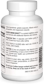 Super Amino Night - Advanced Amino Acid Formula - 60 Capsules