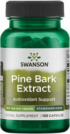 Extracto de Corteza de Pino de Swanson 50 mg, 100 Cápsulas
