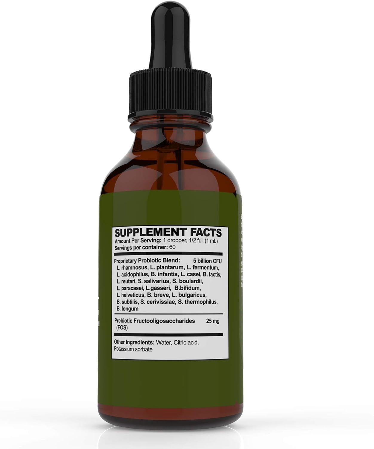 Probióticos para Perros y Gatos - 120 Servicios - Líquido Natural con Enzimas Digestivas
