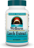 Source Naturals Wellness Extracto de Alerce - Estandarizado a Arabinogalactanos - 60 Comprimidos