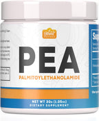 Harvest Naturals Palmitoylethanolamide (PEA) en Polvo | 400mg por dosis | 30 Gramos | Apoyo al Bienestar General