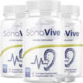 IDEAL PERFORMANCE (3 Pack) Sonovive Capsules Hearing Pills (180 Cápsulas)