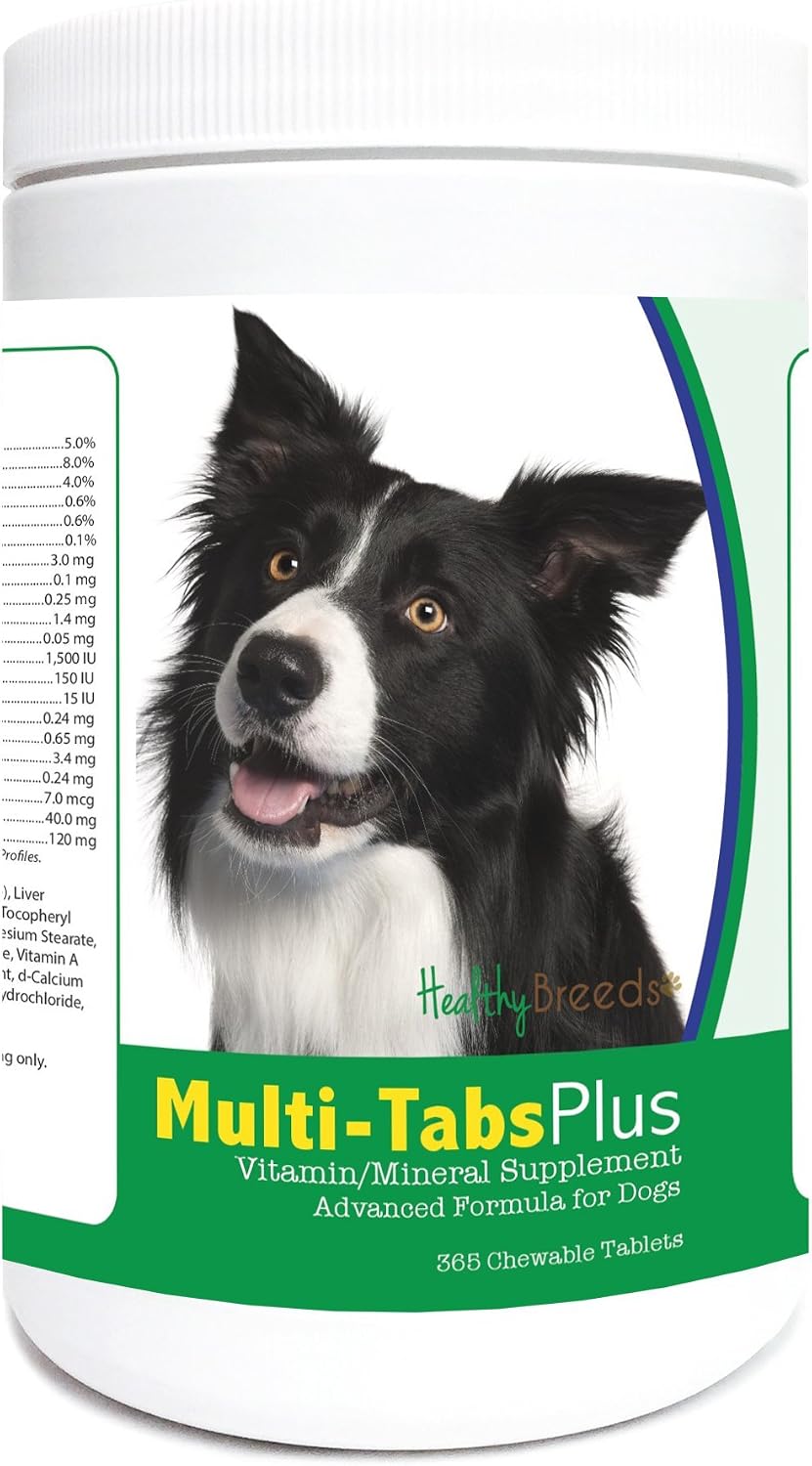 Healthy Breeds Border Collie Multi-Tabs Plus Comprimidos Masticables 365 Unidades