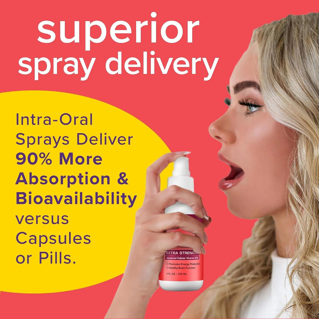 Results RNA - Advanced Cellular Vitamin B12 Spray - Metilcobalamina 1500 mcg - 60 Servicios