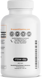 Bronson Vitamina C en Polvo - Ácido Ascórbico Puro - 454 g (1 Libra)