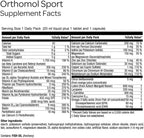 Orthomol Sport – Suplemento Nutricional para Deportistas, 30 Días