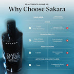 SAKARA Daily Elixir Multivitamínico Líquido - Fórmula de Alta Absorción, 473 ml