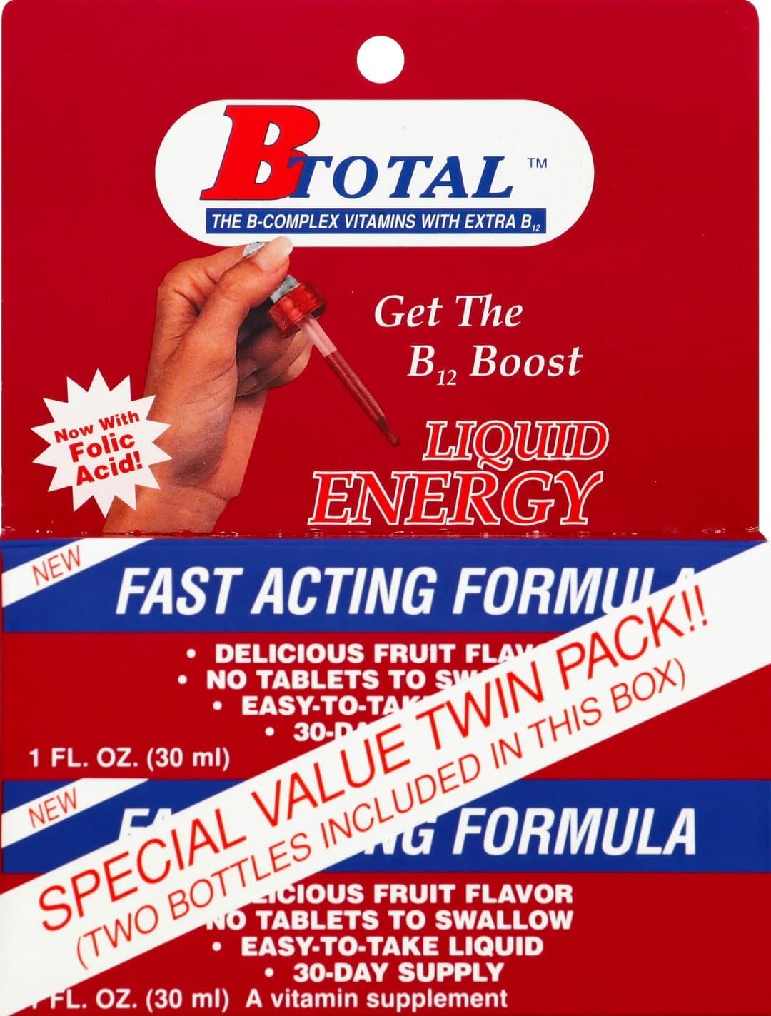 B-Total Twin Pack - Complejo B Sublingual - 2 x 60 ml