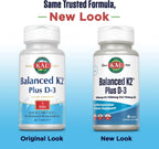 KAL Balanced K2 Plus D-3, 100 mcg, 60 Comprimidos
