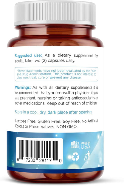 Aura Vitamins Stem Cell 500mg - 120 Cápsulas - Suplemento Antienvejecimiento con Espirulina y Chlorella – Image 9