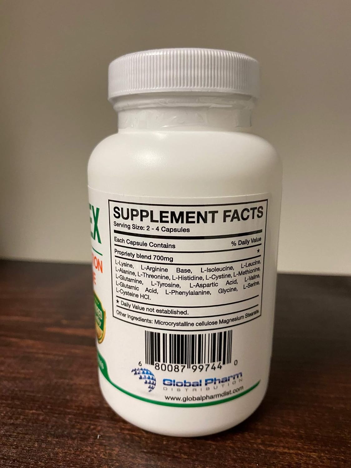 AMINOPLEX 740mg, 100 Cápsulas