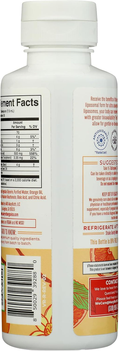 MaryRuth's Megadose Liposomal Vitamina C, 224 ml – Image 2