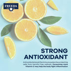 FREEDA Vitamina C Tamponada en Polvo – No Ácida, Vegana, Kosher, 227 g