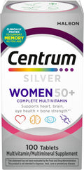 Centrum Silver Mujeres 50+ Multivitamínico, 100 Comprimidos