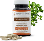 Secrets of the Tribe Berro 800 mg - 120 Cápsulas (Nasturtium Officinale) Hierba Seca
