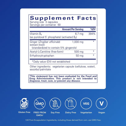 Pure Encapsulations MotilPro | Complemento alimenticio hipoalergénico | 180 cápsulas – Image 2