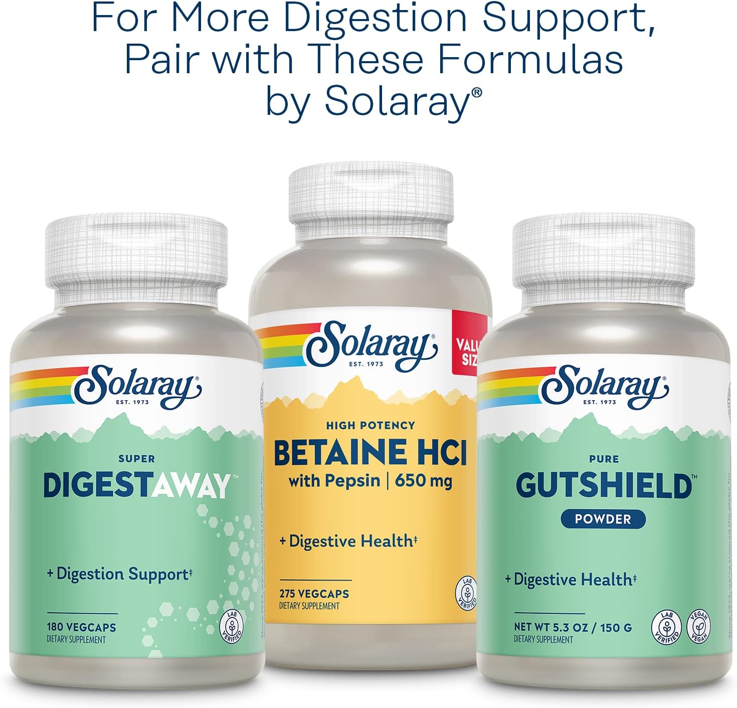Solaray L-Cysteine 500 mg – 30 Vegan Capsules