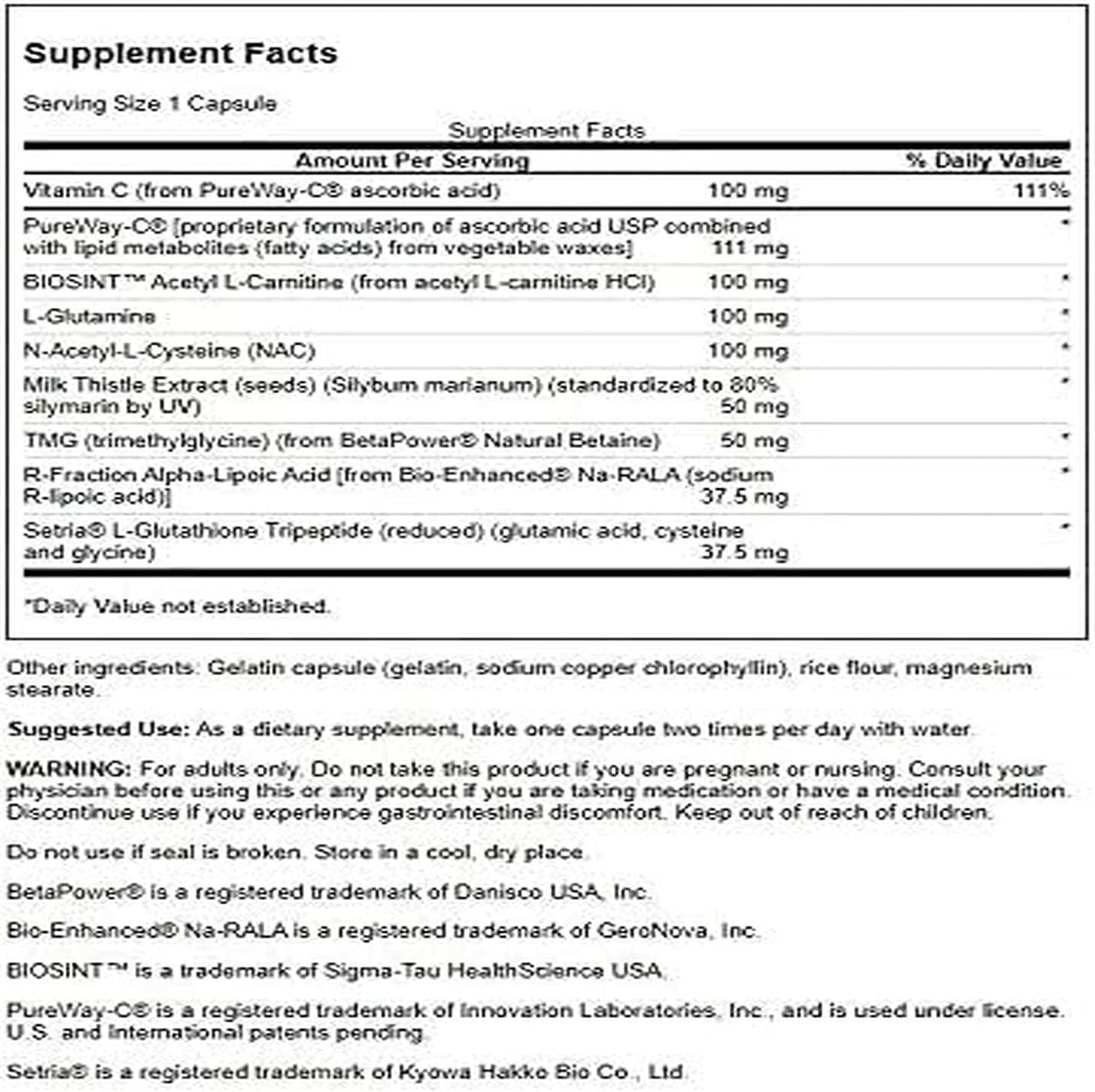 Swanson Dr. Stephen Langer's Complejo – TMG (Trimetilglicina): Contribuye al metabolismo de la homocisteína y – Image 2