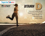 Superior Source Vitamin D3 10000 IU, Rapid Dissolve Sublingual Tablets, 100 Tablets