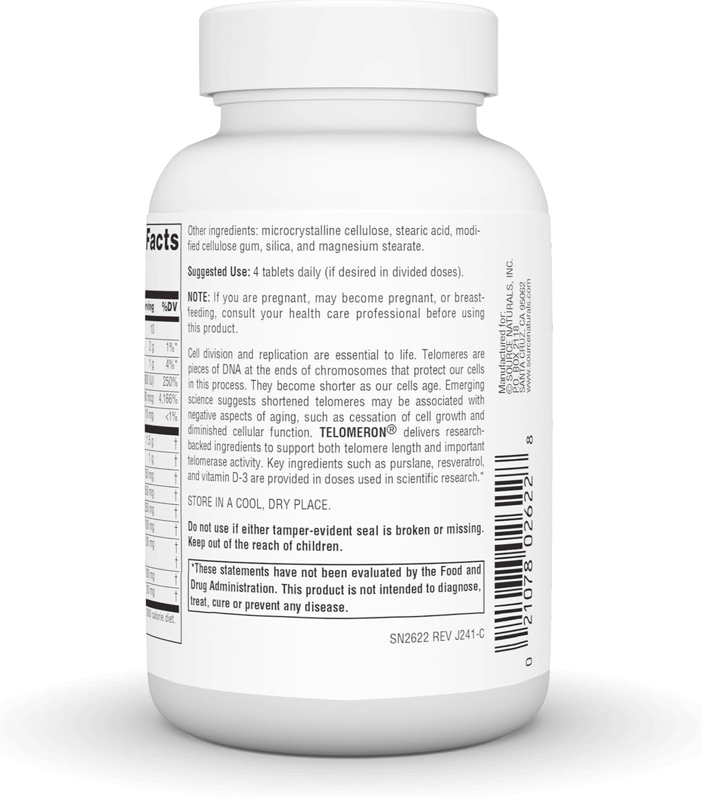 Source Naturals Telomeron - 60 Comprimidos