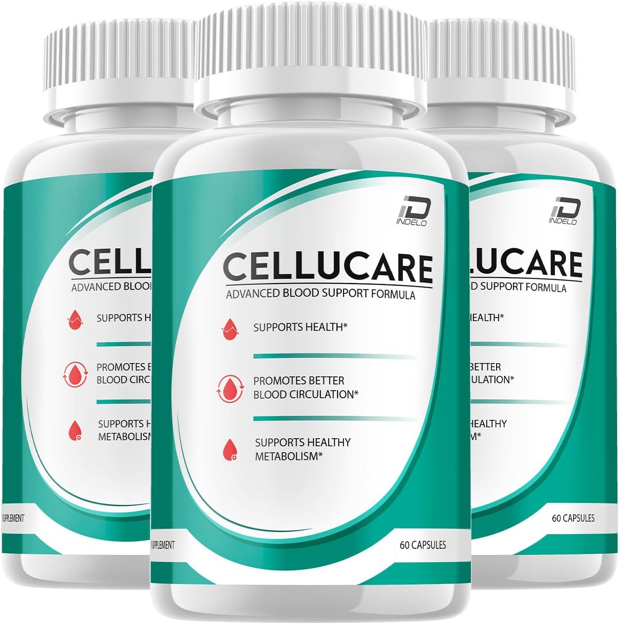 Cellucare Pills Advanced Formula Supplement - Cápsulas de Apoyo para el Flujo Saludable, Fórmula Máxima Potencia, Complemento Natural (3 Paquetes – 180 Cápsulas)