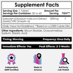 Nootropics Depot Sabroxy® Comprimidos | 500mg | 60 Unidades | Mínimo 10% Oroxilina-A | Oroxylum indicum