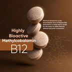 WeightWorld Vitamina B12 5000mcg Metilcobalamina - 180 Comprimidos (6 Meses)