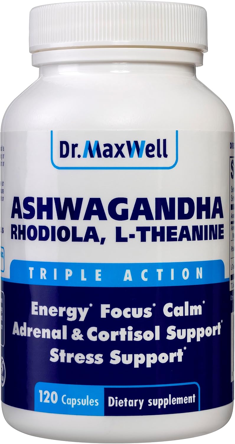 Dr. Maxwell Cortisol Manager - 120 Cápsulas
