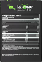 Vivioptal Lux 60 Cápsulas Blandas - Omega 3, Zinc, Vitaminas C y E, Multivitamínico y Multimineral, Sin Gluten, Fórmula Alemana