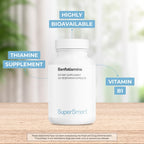 Supersmart Benfotiamina 320mg al Día - 120 Cápsulas Vegetarianas