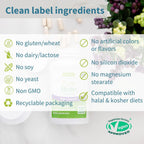 Igennus Clean Biotin 10.000 mcg - 180 Cápsulas Veganas de Alta Potencia