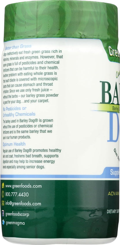 Green Foods Dog Barley Powder, 3-Ounce – Fortalecimiento del sistema inmunitario: Los antioxidantes que se – Image 6