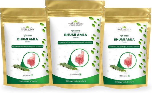 Bhumi Amla en Polvo - Phyllanthus Niruri - Antioxidante - Apoya Hígado y Riñones - 100 g