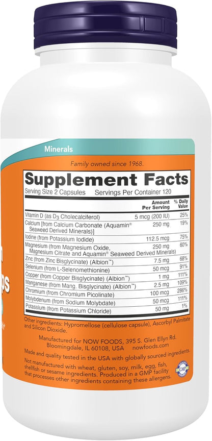 Full Spectrum Mineral Caps - Complejo – El magnesio contribuye al funcionamiento normal de los músculos y al – Image 2