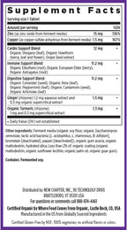 New Chapter Complejo de Zinc Fermentado con Cobre - 60 Tablets
