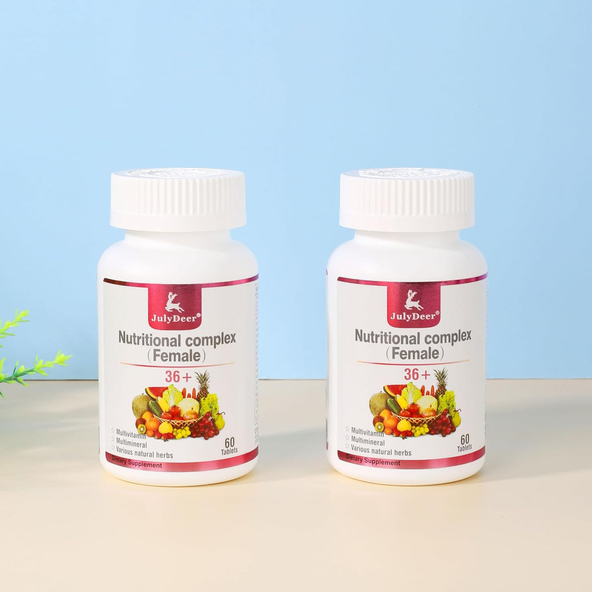 JulyDeer Multivitamínico Diario para Mujeres – Cromo: contribuye al metabolismo normal de los macronutrientes y – Image 8