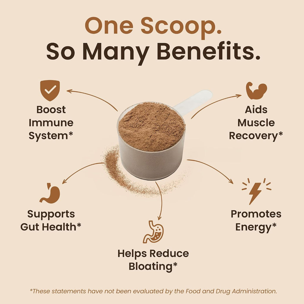 Baese Nutrition Colostro Bovino 4000mg con Probióticos - Sabor Chocolate (220.98g)